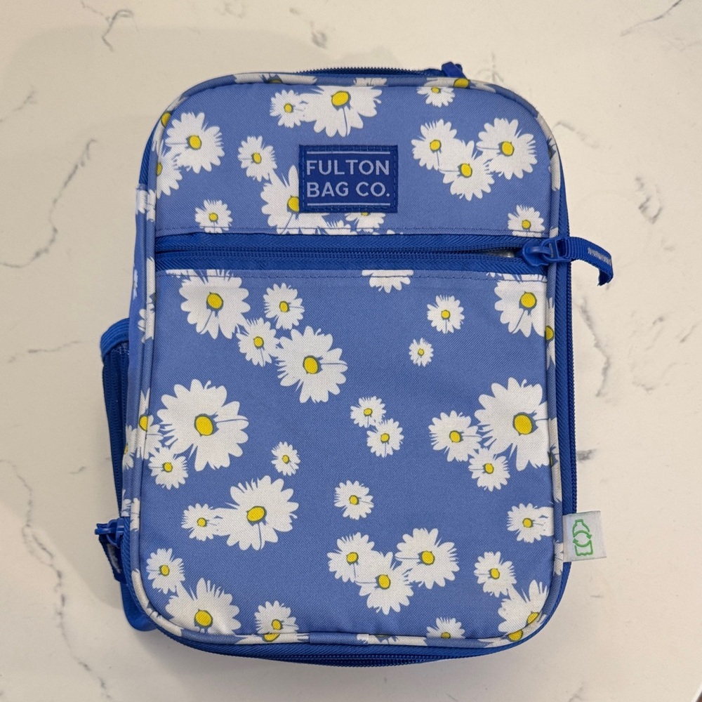 Blue Floral Kids Backpack